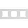 Рамка 3-местная IEK SKANDY SK-F03W арктический белый SK-M32-K01